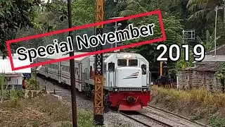 Special November! Kompilasi Kereta Api di Perlintasan JPL. 178 Daop. 7 Madiun.