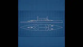 Линейный крейсер Инвинсибл - расположение артиллерии.
