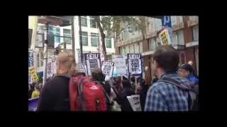 May 1, 2012: May Day in San Francisco: Chants