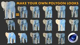 Create Your Own Low Poly Looks: Cinema 4D Tutorial