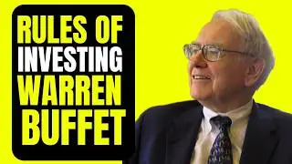 5 Rules of Investing By Warren Buffett. Investment Business Strategies by Warren Buffett