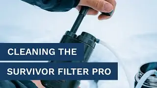 Survivor Filter Pro Portable Water Filter Pump | Cleaning & Maintenance