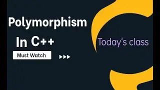 Polymorphism in C++