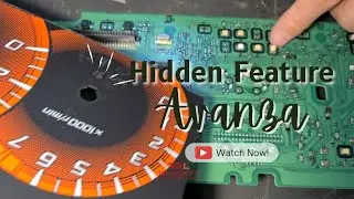 ASMR speedometer Avanza Veloz ganti warna || indikator pintu