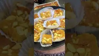 Chewy Caramel Bars #caramelbar #butterscotch #shorts