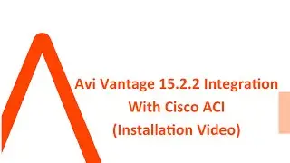 Avi Vantage Installation with Cisco APIC part 1 - APIC infrastructure Setup