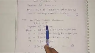 Maxwell Boltzmann Distribution law