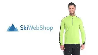 CMP, Half zip shirt, pullover, men, lime green
