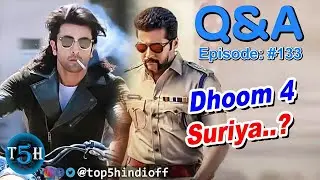 Q&A #133 - Dhoom 4 Suriya❓ Singham 3 Trailer❓ Devara Hit or Flop❓ Brahmastra 2❓ Sandeep+Allu Arjun?