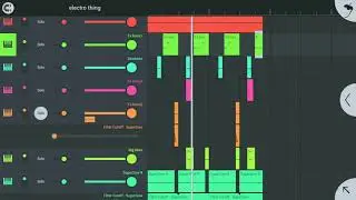 CRASH! - Not so Finished Project #1 ( FL Studio Mobile )