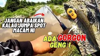 Casting ikan haruan/gabus di spot air dalam menggunakan soft plastic !