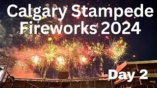 Calgary Stampede Fireworks  at GMC Stadium