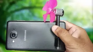 How to make mini fan for mobile at home