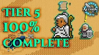 Aethric Main Story Questline Guide - Tier 5 - All Quests Completed
