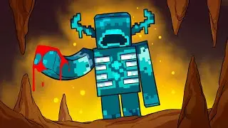 SAD ORIGIN of Minecraft's FIRST WARDEN! (Cartoon Animation)