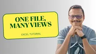 One Excel Report - Different Views