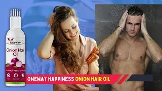 Oneway Happiness New Onion Hair Oil For Hair Growth & Hair Fall Control With 28 Natural Oils