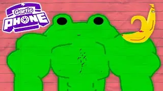 What did they add to my GigaChad Frog?! - Gartic Phone Drawling Game