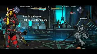 Shadow fight 3 | Walkthrough 31 | Beating Kitsune | Itu's Plane