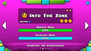 NEW Geometry Dash Breeze - Into The Zone 100% (All Coins)