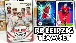 *NEW* Topps RB LEIPZIG 2022/23 Official Team Set Box Opening | GERMAN EXCLUSIVE | Lucky Auto Box?!?