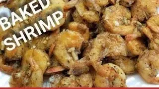 Baked Shrimp| Mediterranean Baked Shrimp Recipe| Roasted Shrimp |جمبرى مشوى بالفرن | الروبيان المشوي