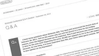 Iwata Talks About 3G Connectivity, SpotPass, Tag Mode Overseas and Low(er) Battery Life