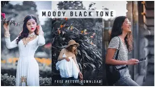 Lightroom Mobile Moody Dark Preset | Free DNG Download | LR Preset | GeekyTech |