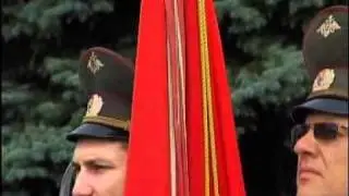 Прощание со знаменем НВВКУС