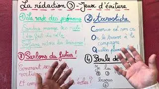 Rédaction primaire 4 jeux d’écriture@LescoursdeSandra