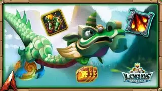 Maxing Out New Jade Wyrm Army Talent Divine Fire! Lords Mobile