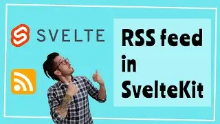 How to add an RSS feed in SvelteKit