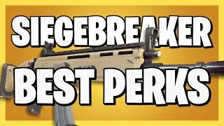 The BEST PERKS for the Siegebreaker in Fortnite Save the World!