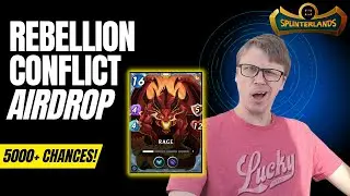Rage Splinterlands Conflict Reward Claim - Lucky AND Unlucky???