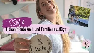 SSW 8 - erster Besuch bei meiner Hebamme und ein paar Ausflüge | Schwanger 2023