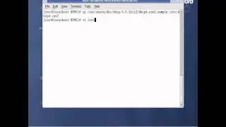 Configure DHCP Server on Fedora Core 2 in 10 minutes!!!