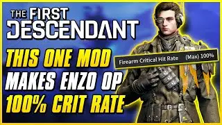NEW BEST DPS ENZO BUILD! (~100% CRIT) | Low Catalyst Budget Build | The First Descendant Guide