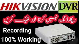 A How to change hard drive  inHikvision DVR | harddisk||hikvision hdd error beeping