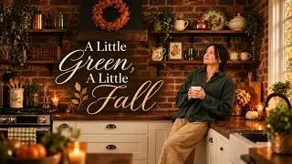 Cozy Fall Kitchen Makeover | Decorating, Baking, Watercolor & Slow Living