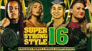 FULL MATCH - PROGRESS Women's Title Ladder Match: Rhio (c) vs Lizzy Evo vs Kanji vs Nina Samuels