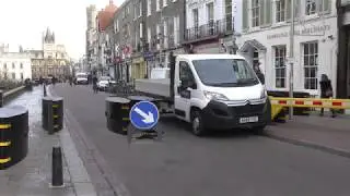 King's Parade Anti-Terror Barrier - Traffic Time-lapse