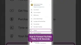 How to Forward YouTube Video to 30 Seconds | Skip ahead 30 seconds on YouTube | Fast Forward YouTube