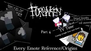 Every Forsaken Emote Reference/Origin Part 4 | Forsaken Noli Update