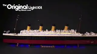 LED Lighting Kit for LEGO Titanic set 10294