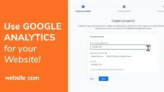 How To Set Up Google Analytics To Track Your Website.com Website