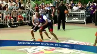 Basquete de rua, lendária prisão de Alcatraz
