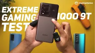 iQOO 9T EXTREME GAMING TEST 🔥 FPS METER and BATTERY TEST | Snapdragon 8+ Gen 1 Unleashed