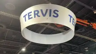 Hanging Sign Install Tervis Tumbler Las Vegas - Sports and Licensing & Tailgate Show