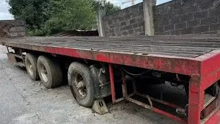 Дальнобой. Хороший - Польский прицеп Вельтон раскручивается на ходу.😜