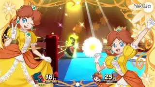 Mr. Game and Watch vs Daisy!!